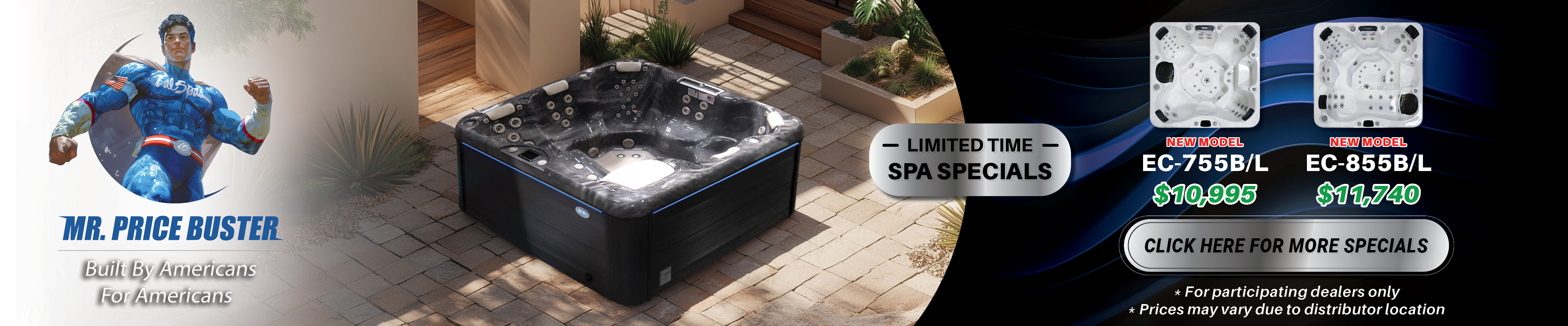 Calspas hot tub being used in a family setting - Ogden
